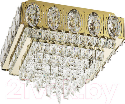 Люстра LED4U L9438-500-500 GD (с функцией УД)