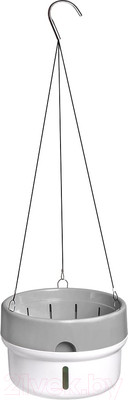 Кашпо BOTANICA С автополивом 21x14см (серый)