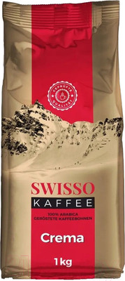 Кофе в зернах Swisso Kaffee Crema (1кг)
