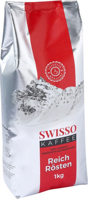 Кофе в зернах Swisso Kaffee Reich Rosten (1кг)