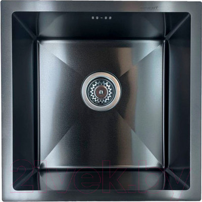 Мойка кухонная Wisent WS34444B (с сифоном GER013)