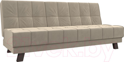 Диван Лига Диванов Винсент / 102872 (микровельвет бежевый)