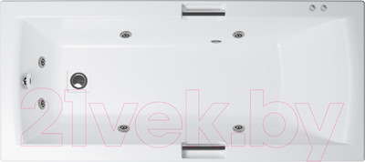 Ванна акриловая Triton Алекса 150x75 Базовая Flat (с гидромассажем)
