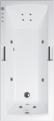 Ванна акриловая Triton Алекса 150x75 Стандарт Flat (с гидромассажем)