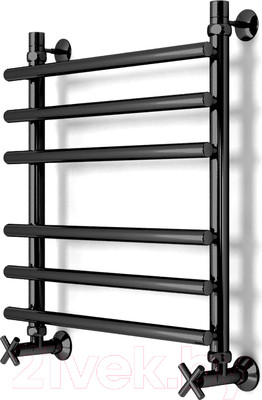 Полотенцесушитель водяной ZORG Madrid 600x500 (черный)