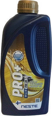 Моторное масло Neste Pro+ W LL III 0W30 / 118852 (1л)