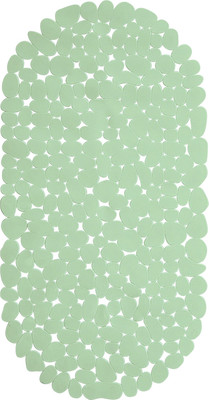 Коврик на присосках Вилина Морская галька 6805 (36x69, дымчато-зеленый)