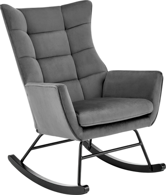 Кресло-качалка Halmar Bazalto (серый)
