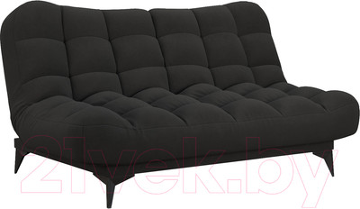 Диван Mebel-Ars Арно (велюр черный НВ-178 17)