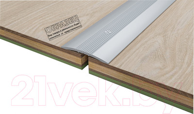 Порог Русский Профиль Анодированный 28мм 0.9м (серебро матовое)