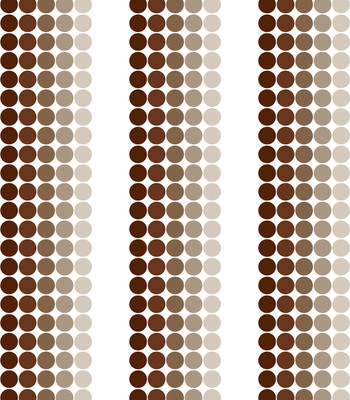 Шторка-занавеска для ванны Вилина Ритм / 6984-010 (180x180, коричневый)