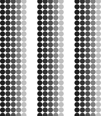 Шторка-занавеска для ванны Вилина Ритм / 6984-010 (180x180, черный)