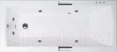 Ванна акриловая Triton Алекса 160x75 Релакс Flat (с гидромассажем)