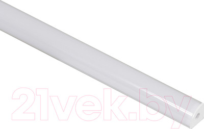 Профиль для светодиодной ленты AKS Orion-1616C угловой с круглым экраном (2м, алюминий)