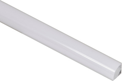 Профиль для светодиодной ленты AKS Orion-1616C угловой с круглым экраном (3м, алюминий)