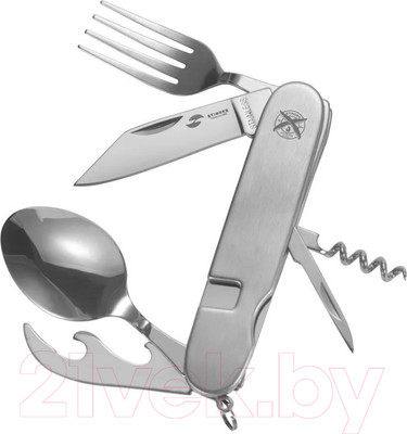 Нож швейцарский STINGER FK-A106GB-SB (серебристый)
