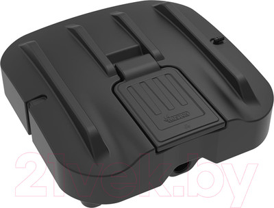 Бак для дачного душа Rostok Ok с лейкой / 2014.0200.899.000 (200л, черный)