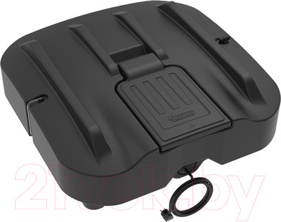 Бак для дачного душа Rostok Ok с подогревом / 2014.0200.000.000 (200л, черный)