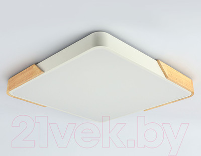 Потолочный светильник Ambrella FZ1312 (белый/светлое дерево)