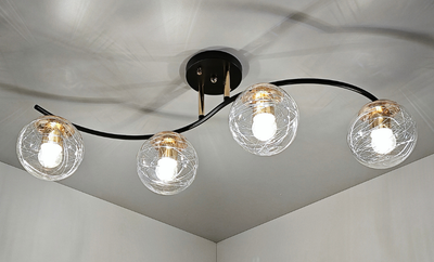 Потолочный светильник Mirastyle SX-N-9056/4 CF+FG