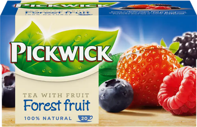 Чай пакетированный Pickwick С кусочками лесных ягод (20пак)