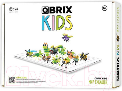 Конструктор QBRIX Kids Мир букашек