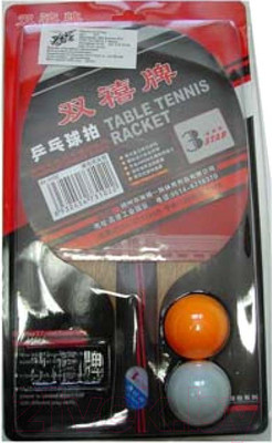 Набор для настольного тенниса ZEZ Sport 3ZV (2 шарика)