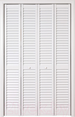 Дверь межкомнатная РСП Жалюзийная 120.8x200.5 (белый)