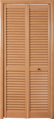Дверь межкомнатная РСП Жалюзийная 50.3x200.5 (дуб старый)