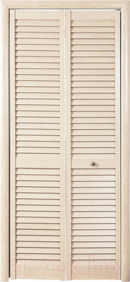 Дверь межкомнатная РСП Жалюзийная 70.3x200.5 (дуб сонома)