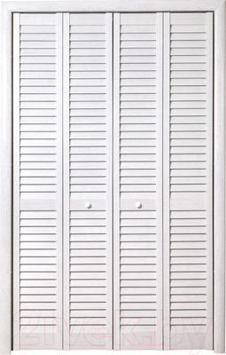 Дверь межкомнатная РСП Жалюзийная 100.8x200.5 (серый ясень)