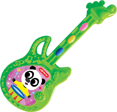 Музыкальная игрушка Азбукварик Моя первая гитара / 3156 (зеленый)