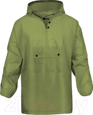 Дождевик Komfi Hoody Eva с капюшоном 100мкм / HODY12 (зеленый)