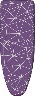 Чехол для гладильной доски Ника ЧПД1/2 (с линиями на сливовом)