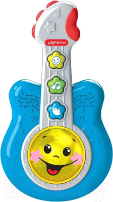 Музыкальная игрушка Азбукварик Гитара / 2802 (синий)