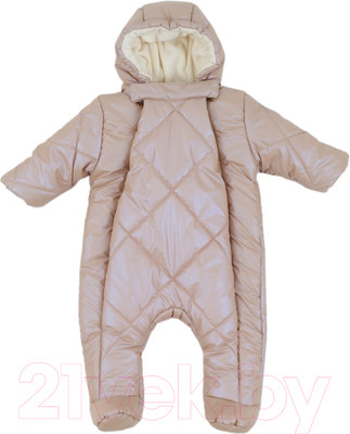 Комбинезон прогулочный детский Rant Shine / 160-68 (Beige, р.68)