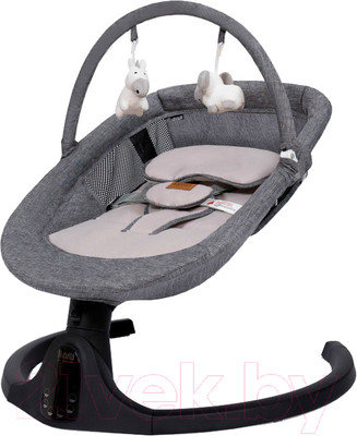 Детский шезлонг Nuovita Mistero MS2 (черный)