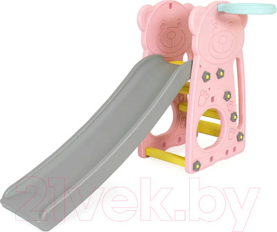 Горка-комплекс Happy Box JM-755B (розовый)