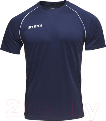 Футболка спортивная детская Atemi ATSS-003JSS23-DNV (р-р 128, темно-синий)