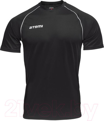Футболка спортивная детская Atemi ATSS-003JSS23-BLK (р-р 128, черный)