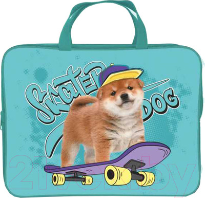 Папка-портфель Оникс Skater Dog / ПМД 4-20