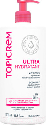 Молочко для тела Topicrem Ультра-увлажняющее (1л)