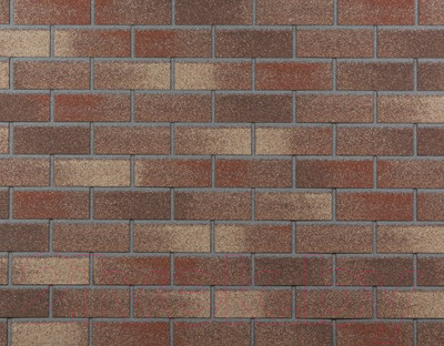 Фасадная плитка Технониколь Hauberk Плитка 068916 (английский кирпич)