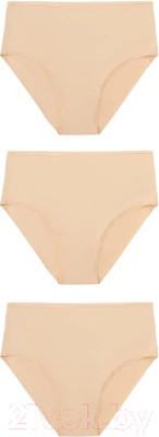 Комплект женских трусов Mark Formelle 412075-3 (р.122, обжаренный миндаль)
