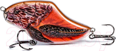 Воблер Fishtank Steel Target / ST7S-RG (красный/серый)