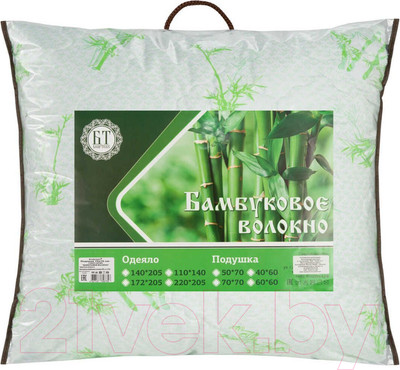 Подушка для сна Бояртекс Бамбук глосс сатин 70x70