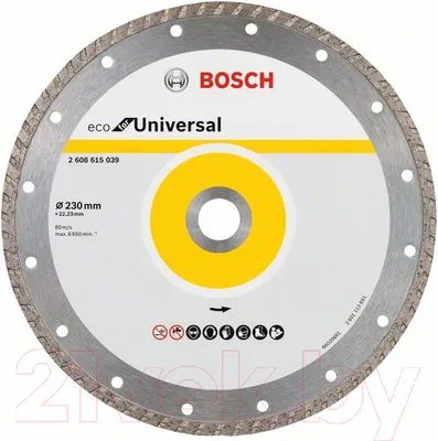 Отрезной диск алмазный Bosch 2.608.615.048