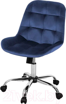 Кресло офисное СоюзРегионПоставка Тоскана-лифт СРП-333 (эмаль/велюр Velluto 25 темно-синий)