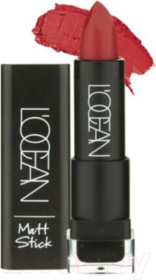 Помада для губ L'ocean Matte Stick №04 (Red Moon)