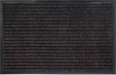 Коврик грязезащитный Kovroff Барьер ребристый 50x80 / 21603 (коричневый)